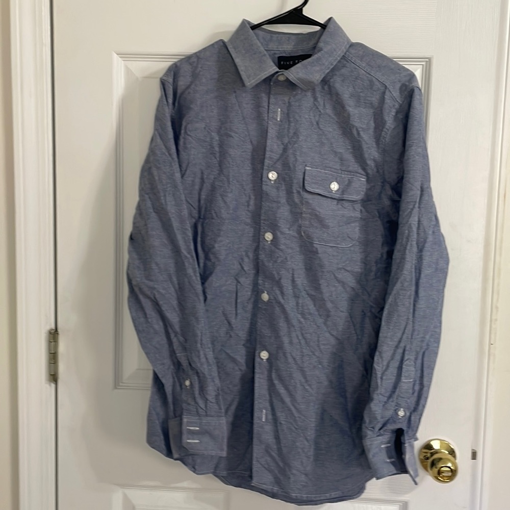 Five Four mens size large casual button up shirt